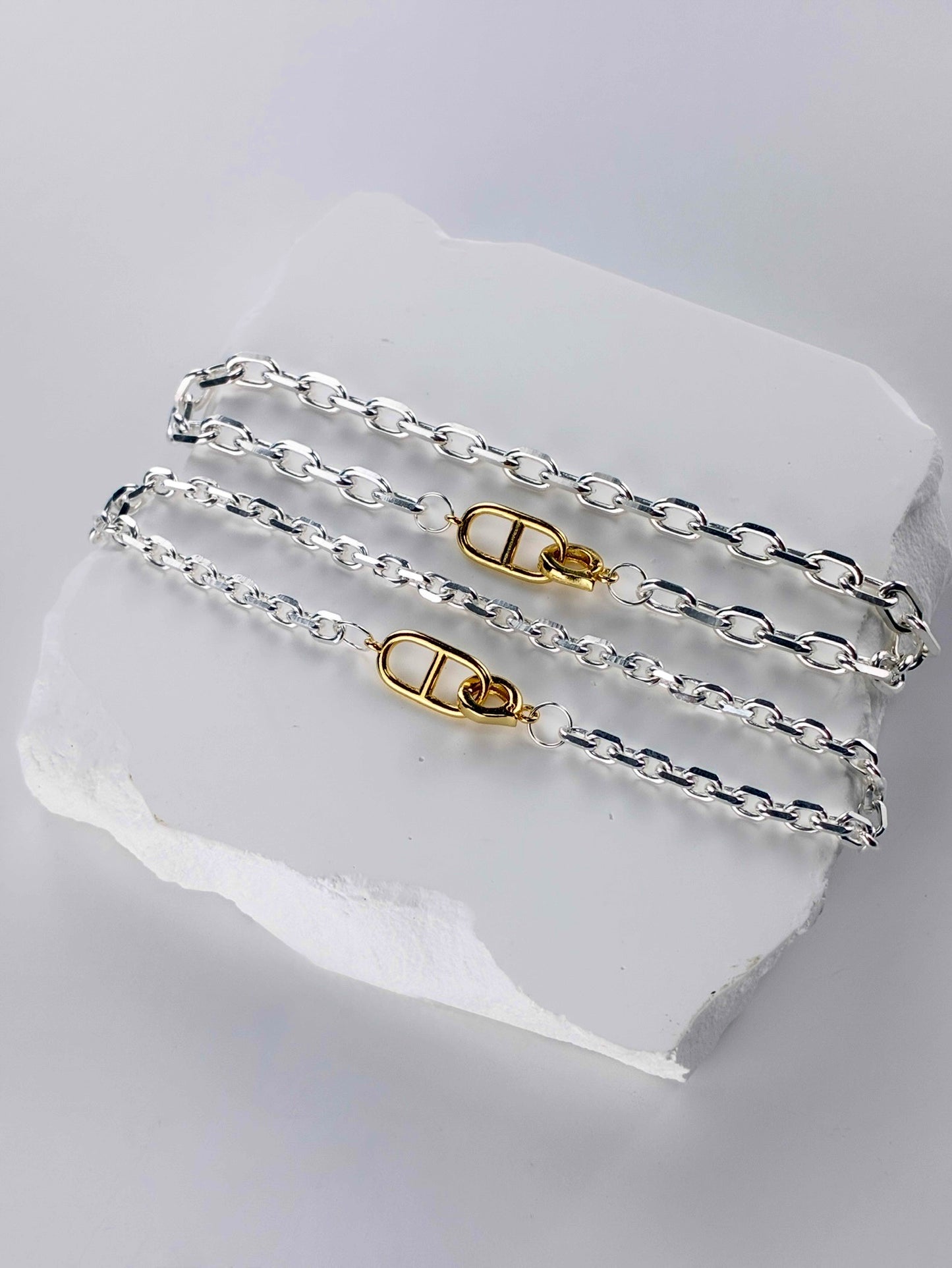 cable two-toen ブレスレット mini