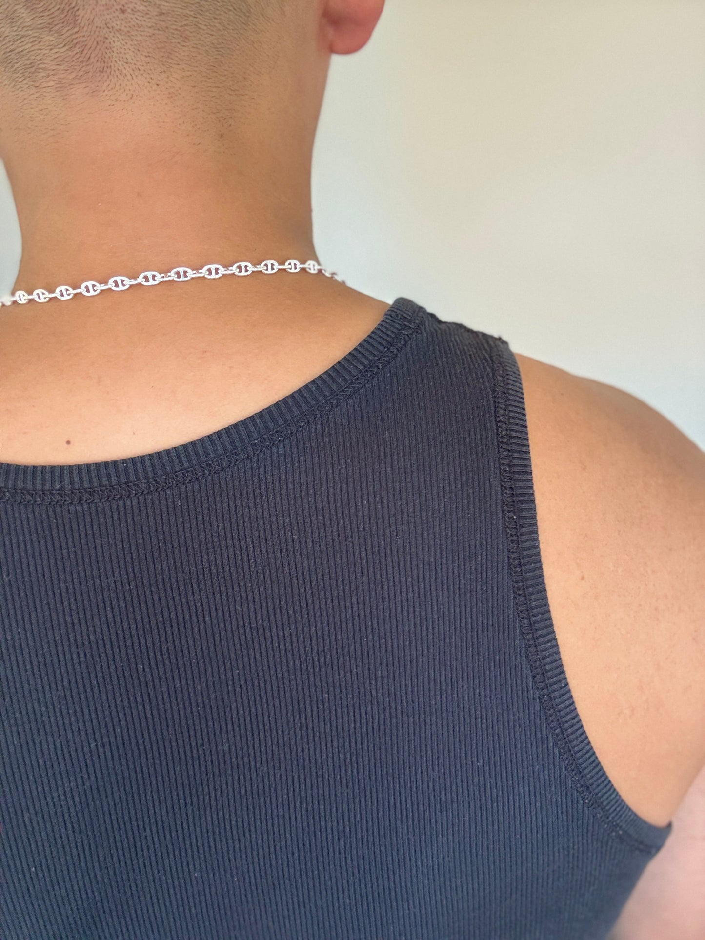 ANCHOR TWO-TONE ネックレス 5mm