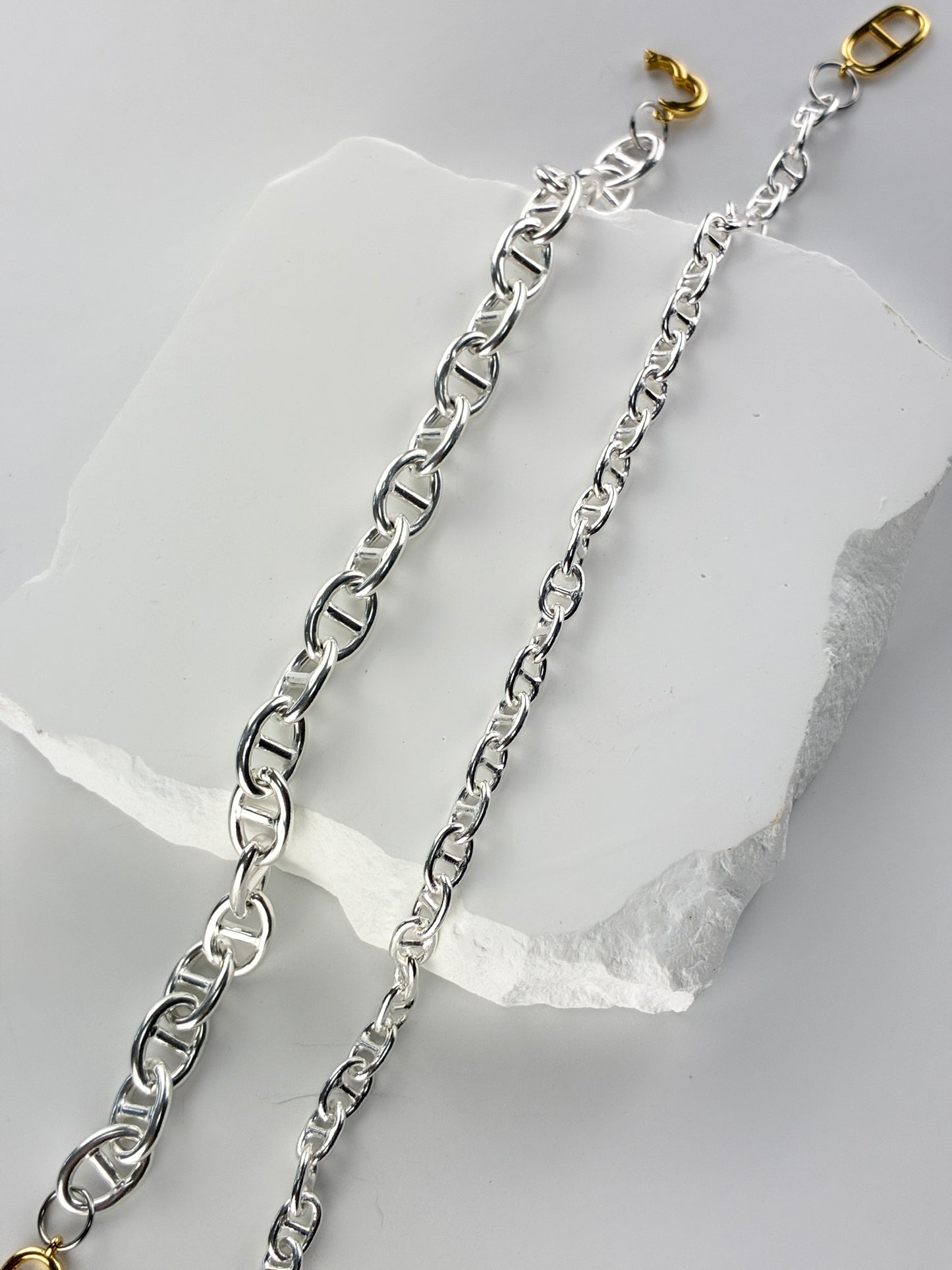 ANCHOR TWO-TONE ネックレス　5mm