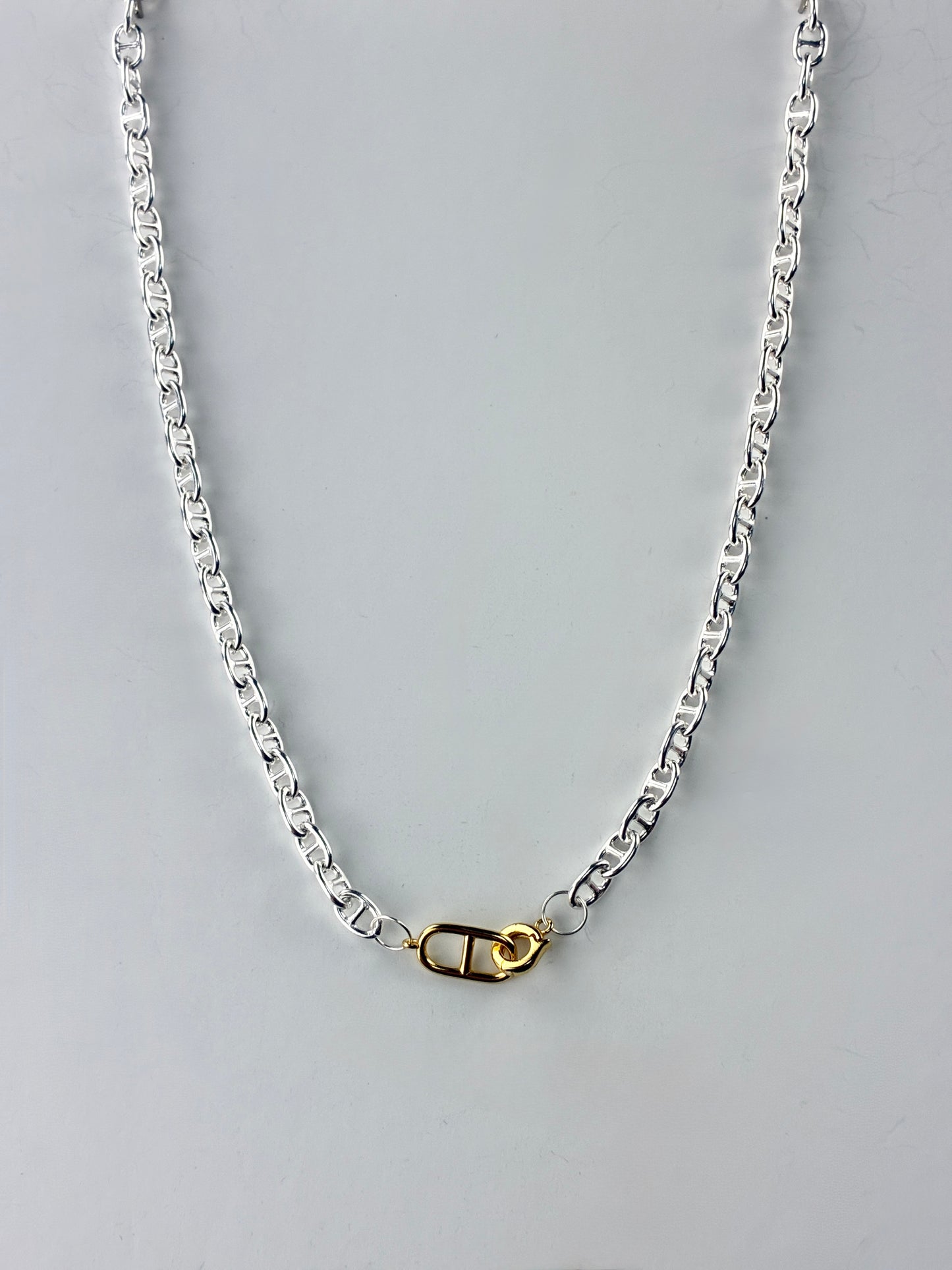 ANCHOR TWO-TONE ネックレス　5mm