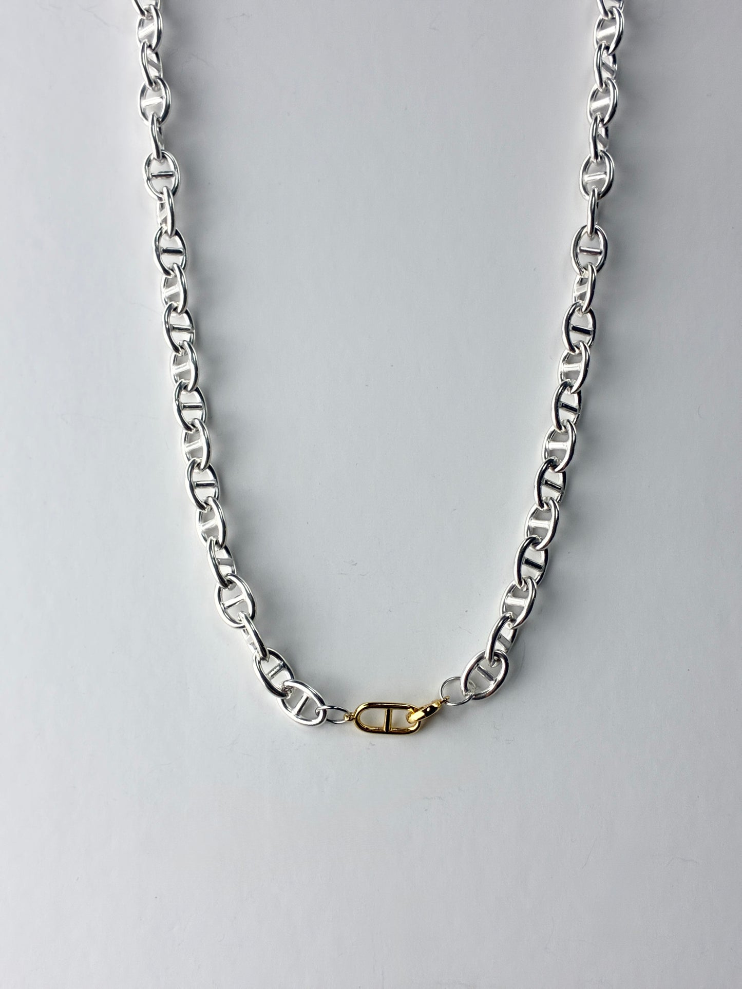 ANCHOR TWO-TONE ネックレス 8mm