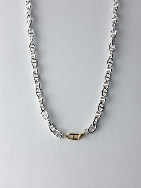 ANCHOR TWO-TONE ネックレス 8mm